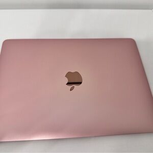 Apple MacBook in Rose with Accessories
